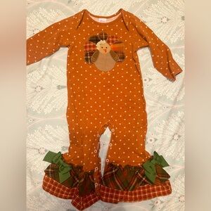 Adorable Turkey RRR Romper